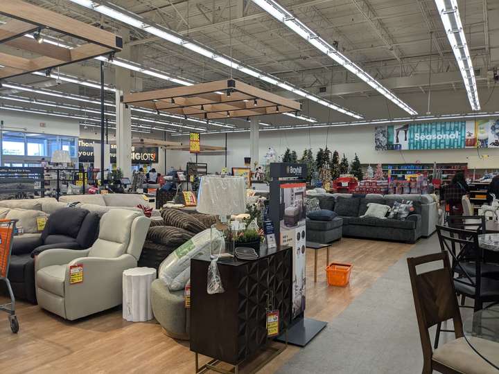 Another angle of a furniture section